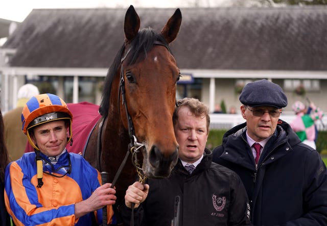 Winning connections with Paddington at Naas