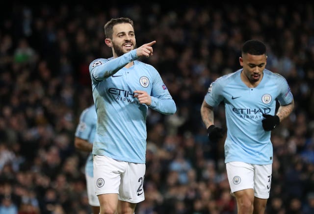 Bernardo Silva was on the scoresheet as City thrashed Schalke 7-0