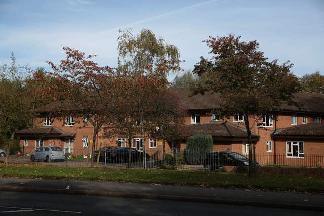 The sheltered retirement housing block in Yardley Wood, Birmingham where David Mesher lives