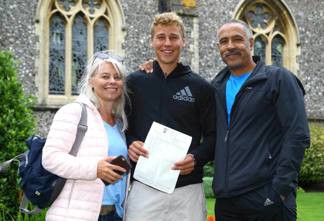 Olympic hero Daley Thompson’s son strikes gold with GCSEs The