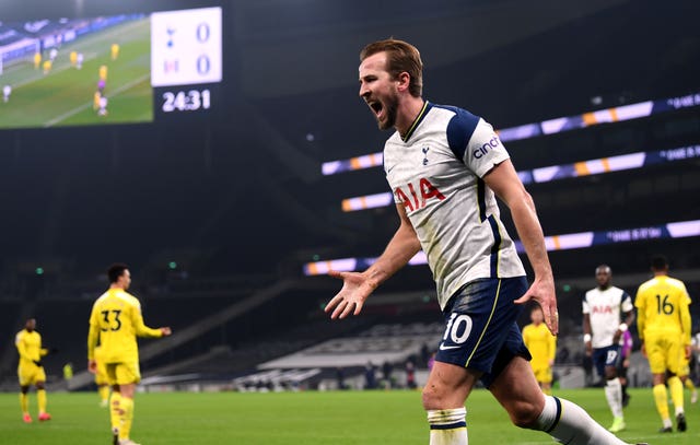Kane has said he would stay at Tottenham as long as he can see progression at the club 