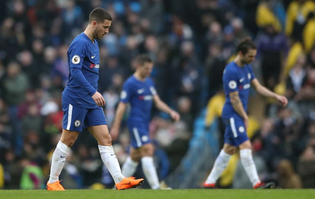 Eden Hazard has been deployed as a 'false nine' against Manchester City and Barcelona in recent weeks