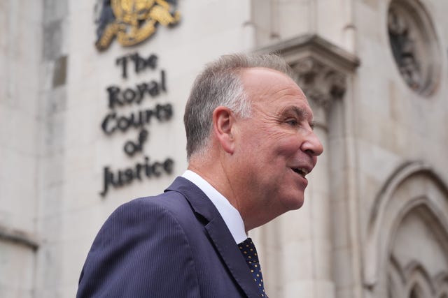 Mr Whitbread said Tuesday's ruling was 'important to other councils up and down the country' (Yui Mok/PA)