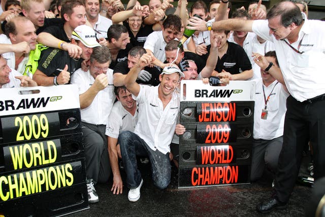 World Champion B U L L Of 2009 On this day in 2009: Jenson Button crowned Formula One world champion
