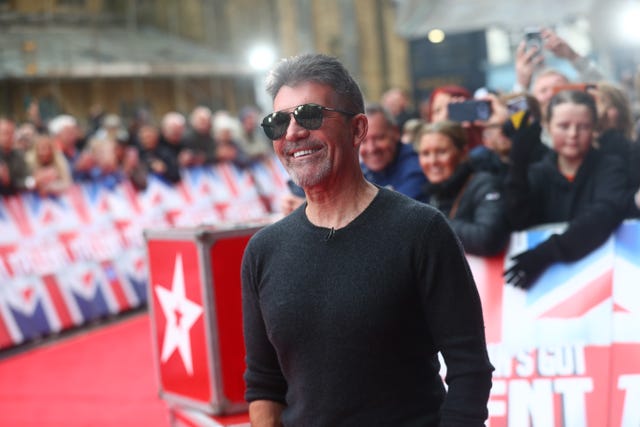 Simon Cowell arriving for the Britain’s Got Talent auditions
