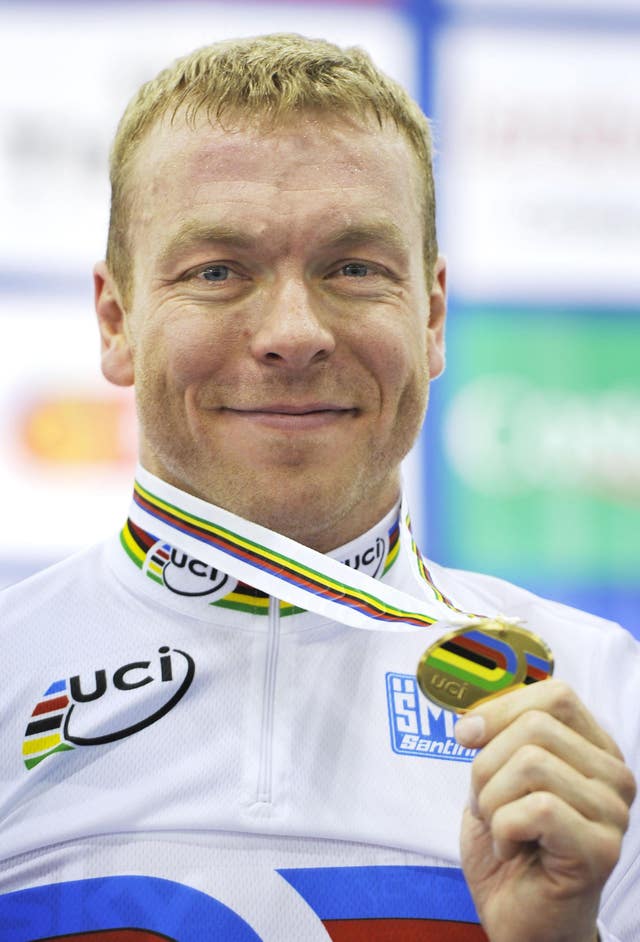 Hoy's world success was his third in four years in the keirin