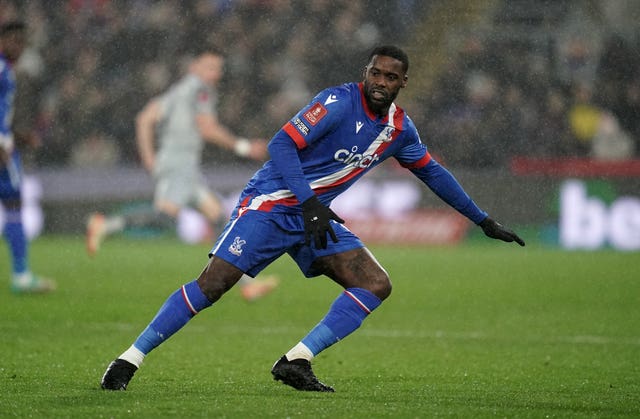Jeffrey Schlupp went closest for Palace early on