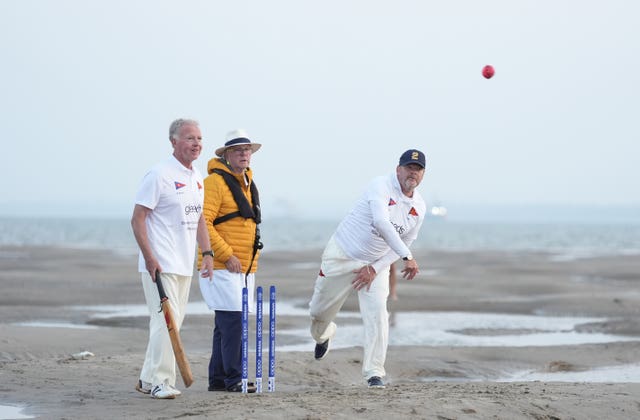 Bramble Bank cricket match