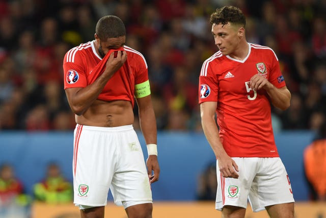 Ashley Williams and James Chester