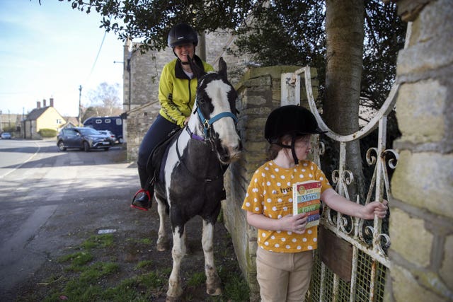 Rescue pony book delivery