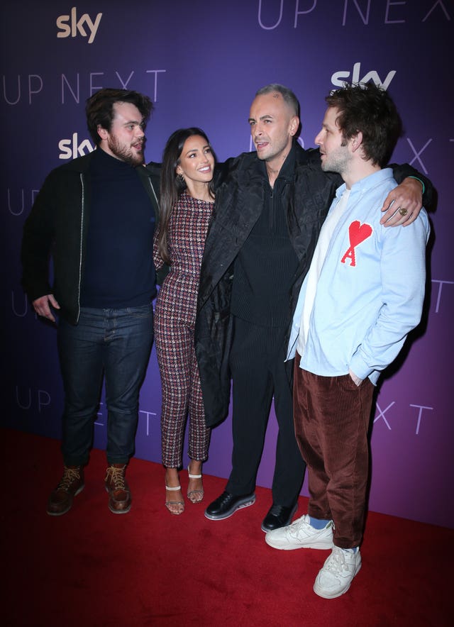 Actors Tom Hanson, Michelle Keegan, Joe Gilgun and Damien Molony