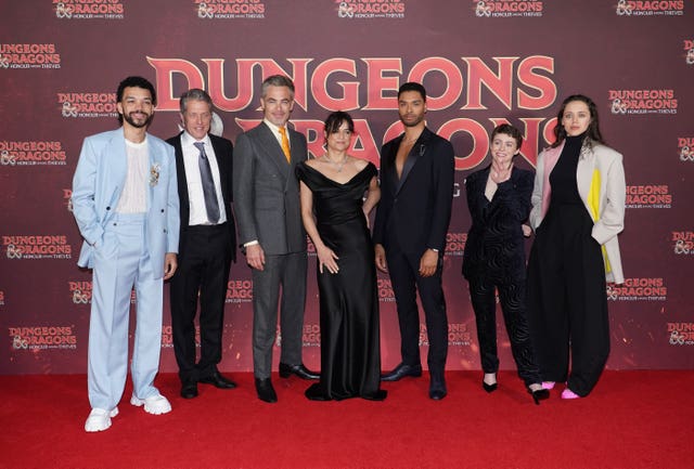 Dungeons and Dragons: Honor Among Thieves premiere – London