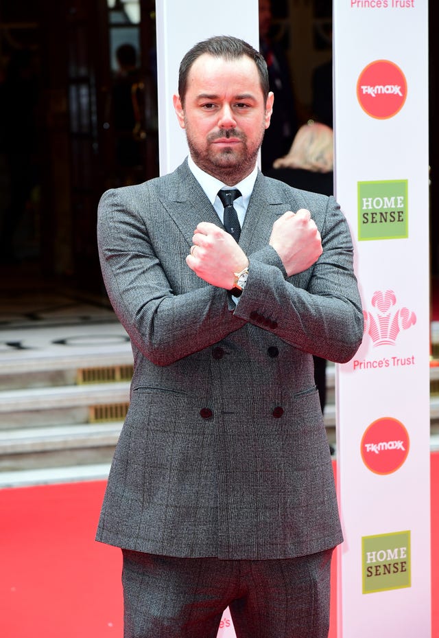 Danny Dyer on the red carpet