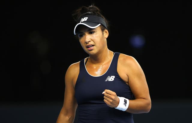 Heather Watson won her 22nd singles match in the competition