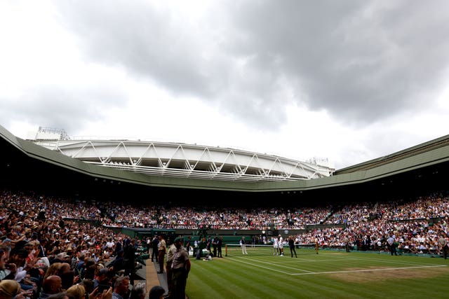 A general view of Centre Court