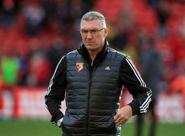 Nigel Pearson was taking charge of his first match as Watford manage