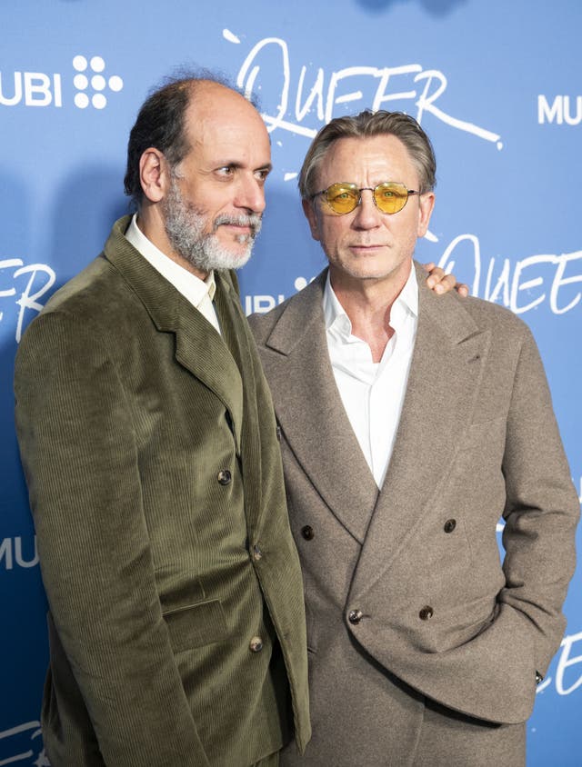 Luca Guadagnino and Daniel Craig