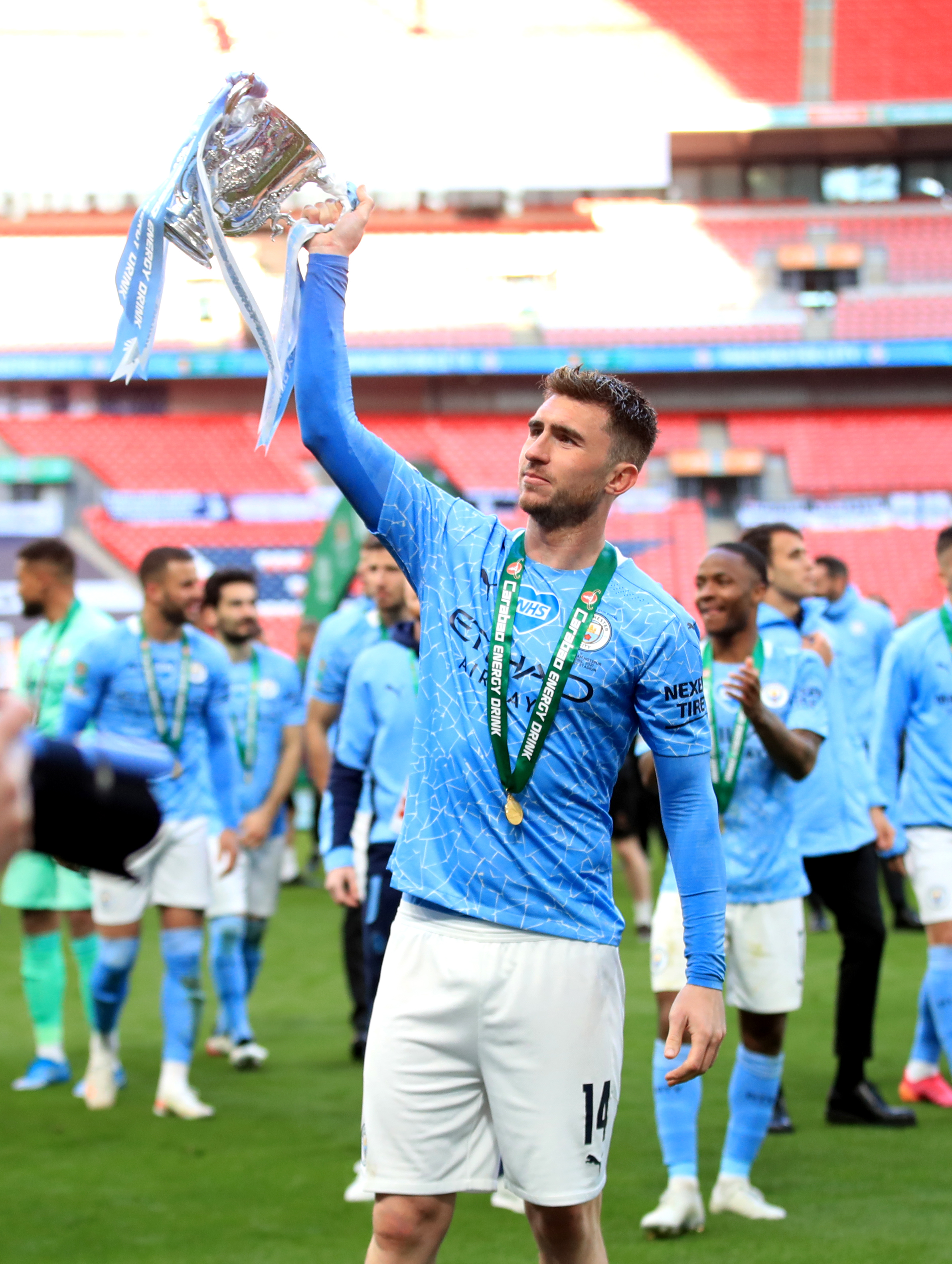 Laporte Premier League Trophy Man City S Laporte Talks To As Ahead Of Real Madrid Ucl Clash As Com During The Season One Stays With The Premier League Champions While