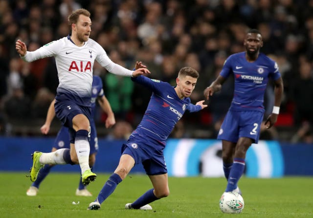 Image result for Jorginho vs Spurs