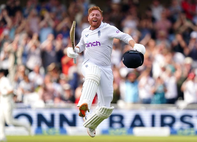 Jonny Bairstow registered six hundreds in a stunning 2022 (Mike Egerton/PA)