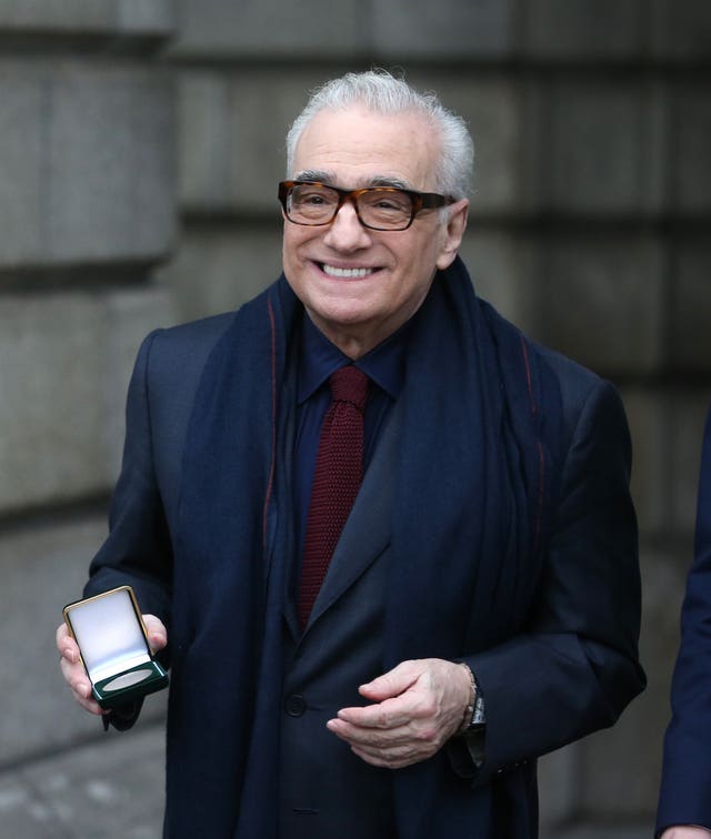 Martin Scorsese awarded Trinity society gold medal