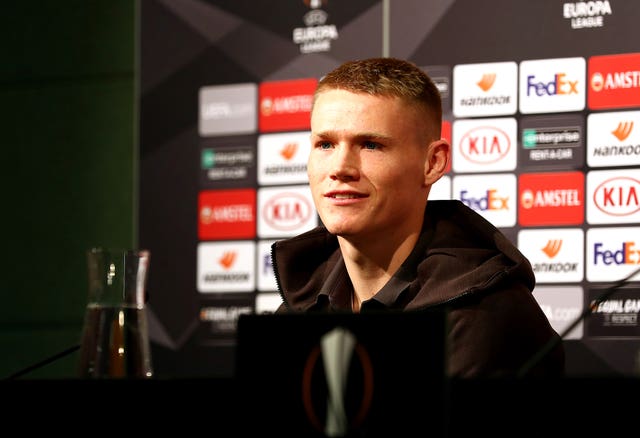 Scott McTominay is prepared for the challenge 