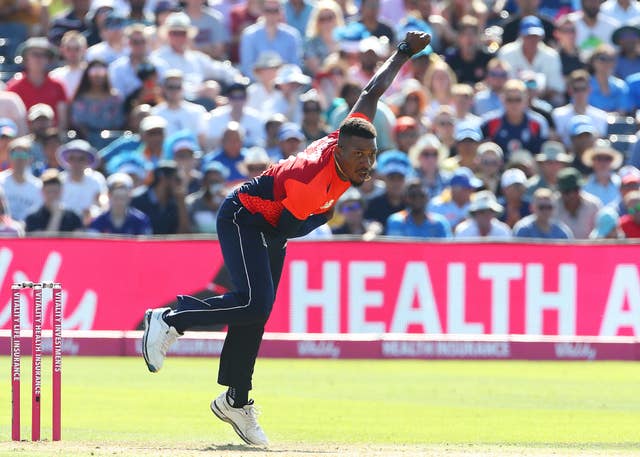 Chris Jordan admitted England were outplayed at Cape Town (Mark Kerton/PA)