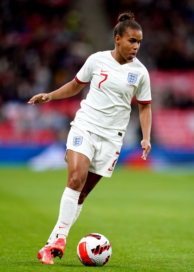 Nikita Parris came off the bench in the second half against Austria (John Walton/PA).