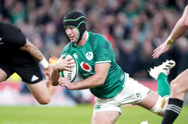 Caelan Doris helped Ireland defeat New Zealand in Dublin