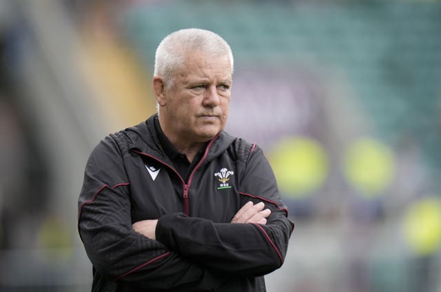 A pensive Warren Gatland