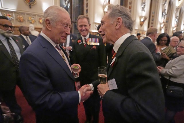 Charles and Sir Mark Rylance