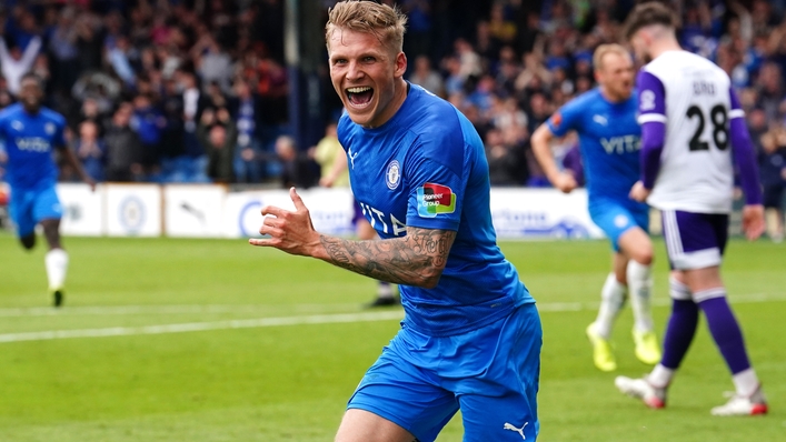 Stockport County’s Will Collar (Martin Rickett/PA)