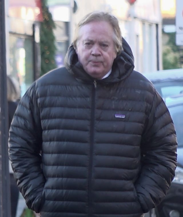 The Duke of Marlborough arriving at High Wycombe Magistrates’ Court