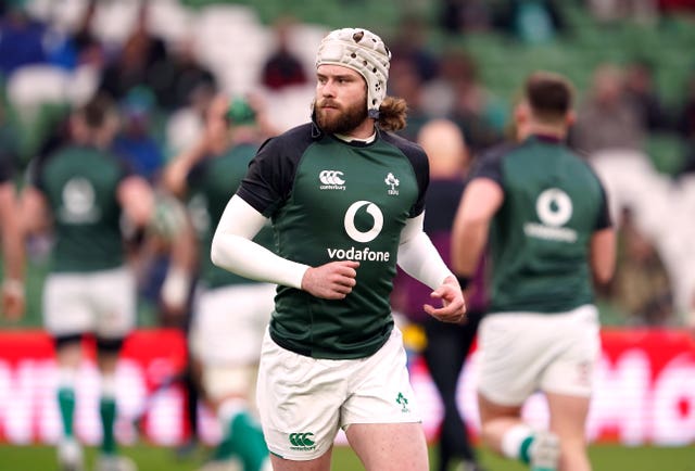 Ireland wing Mack Hansen is preparing to face his native Australia