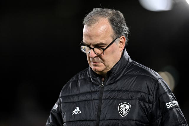 Bielsa was giving little away on who will replace Harrison in Leeds' starting line-up