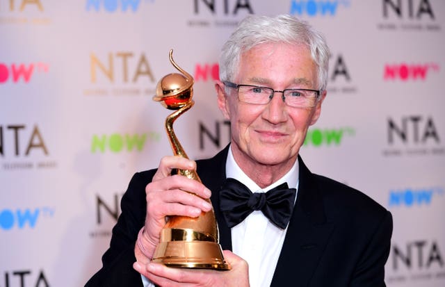 Paul O'Grady has given up watching television, saying there is, 