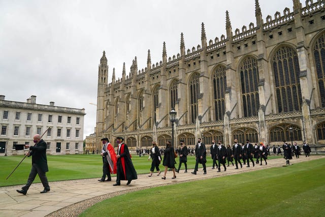 University of Cambridge graduation ceremony