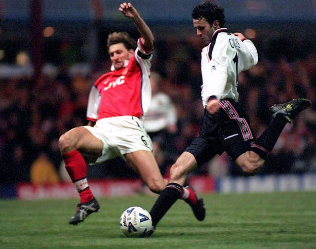 Ryan Giggs' fabulous solo goal put United into the 1999 FA Cup final (Dave Jones/PA)