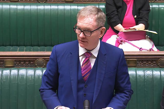 Trade minister Sir Chris Bryant 