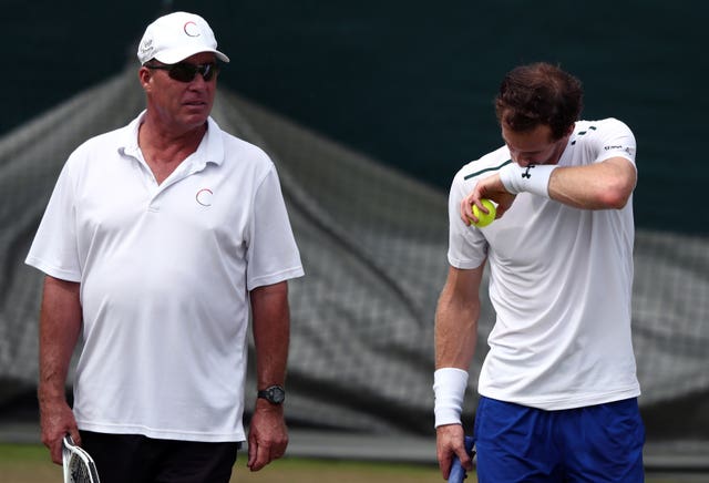 Ivan Lendl and Andy Murray 