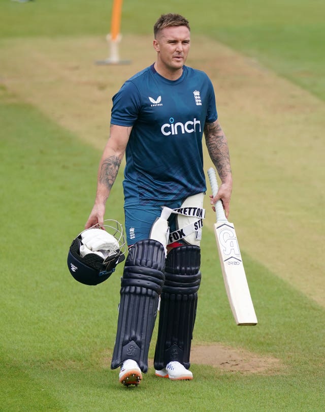 Jason Roy will be eager to shake off back trouble in time for Friday's ODI at Lord's.