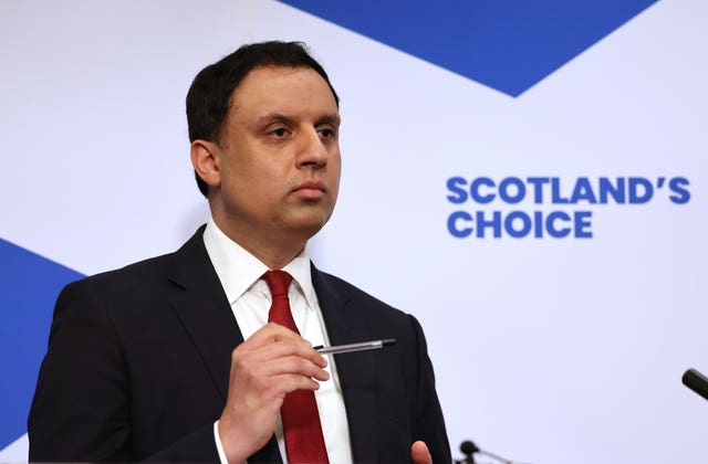 Scottish Labour leader Anas Sarwar 
