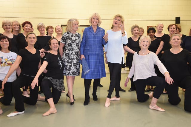 Royal visit to the Royal Academy of Dance and the Fine Cell Works hub