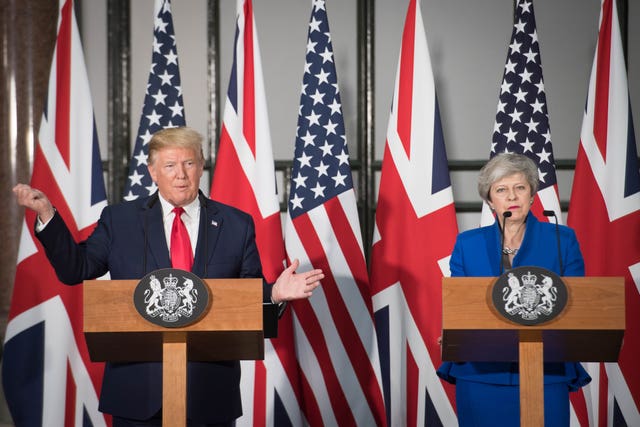 President Trump state visit to UK – Day Two