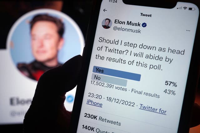 Elon Musk on Twitter