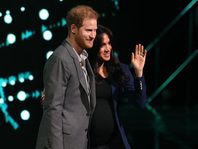 Harry and Meghan at WE Day UK