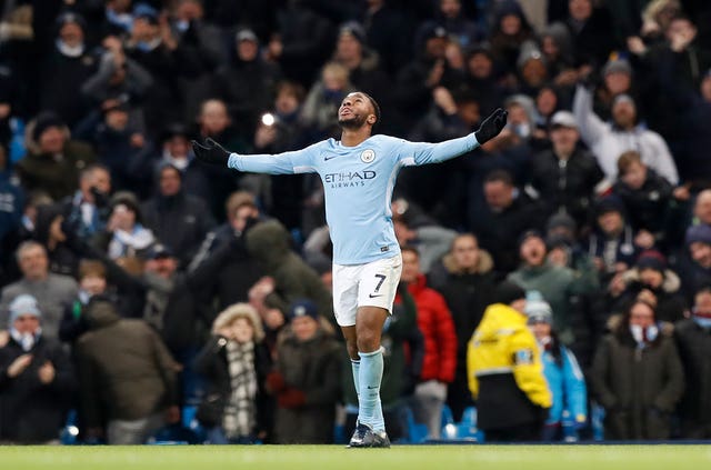 Sterling has not struggled in front of goal at Manchester City