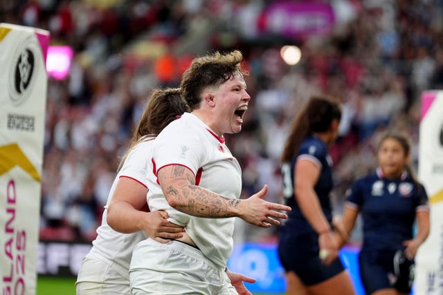 Hannah Botterman has been restored to England's front row after suffering a back injury