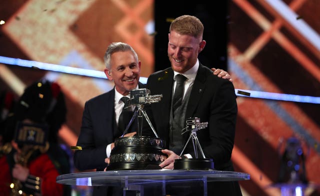 Ben Stokes was crowned BBC Sports Personality of the Year last week