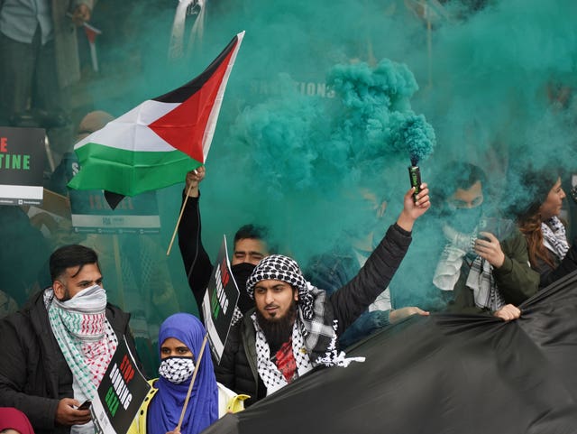 Palestine solidarity march – London